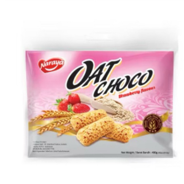

Naraya Oat Choco Seral Granola Oat starwbery 400g