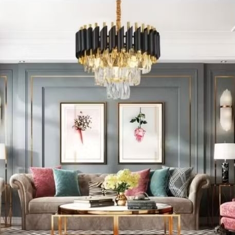 lampu hias gantung kristal include lampu led