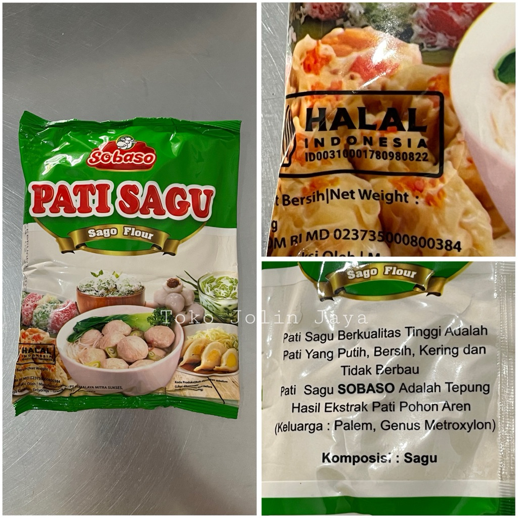 500g Sobaso pati sagu / tepung sagu / sago flour