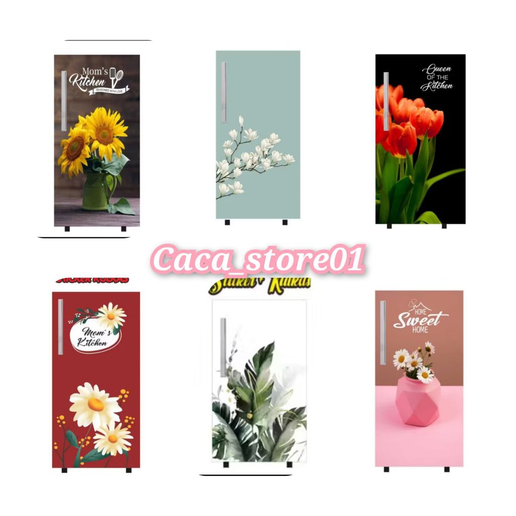 STIKER KULKAS 1 PINTU / Sticker Kulkas 1 Pintu