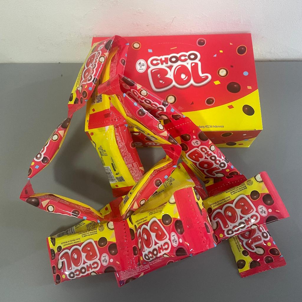 

COKLAT JAGO CHOCO BOL ( BOX / 20 PC ) / COKLAT BISCUIT
