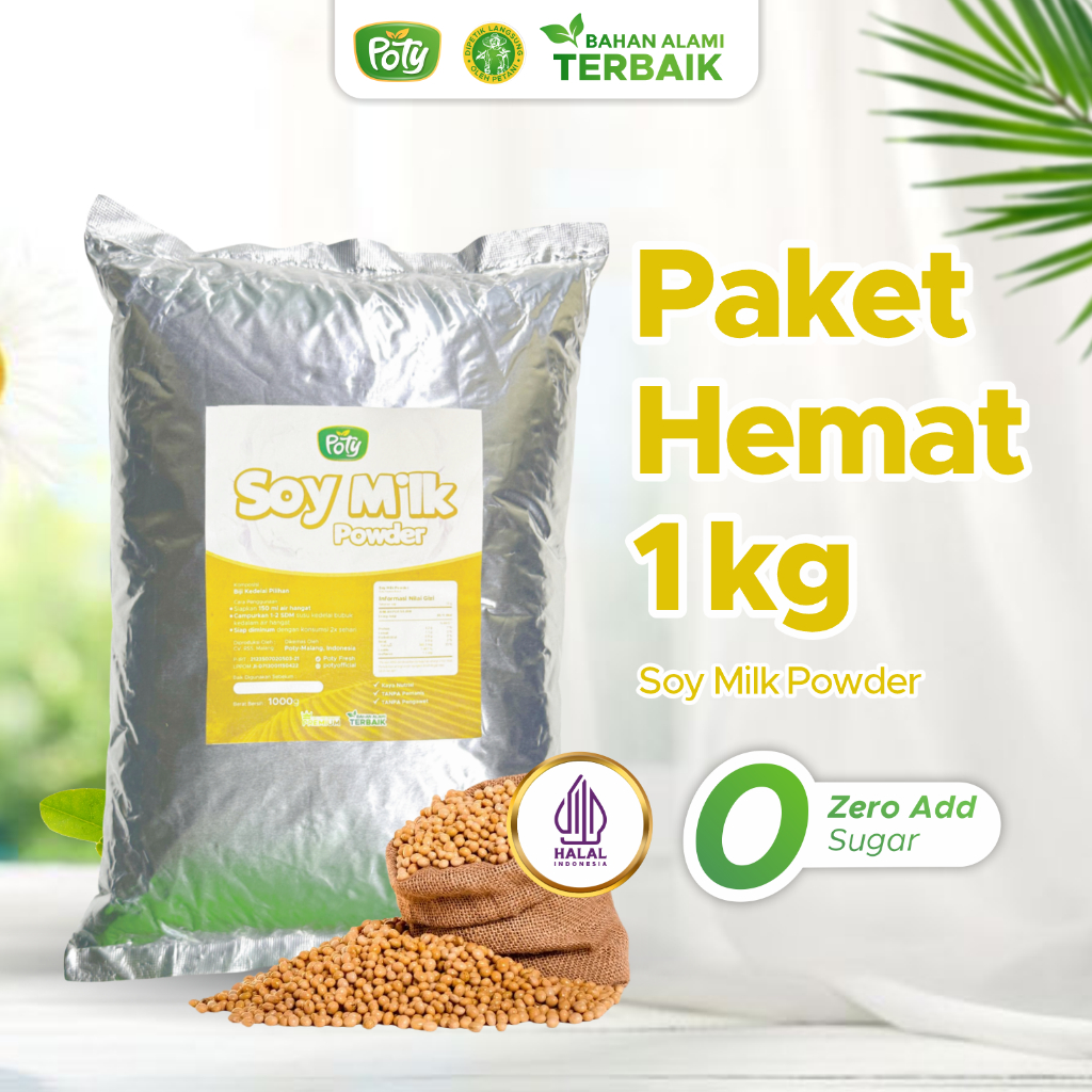 

darmavanss - susu kacang kedelai sangrai bubuk whey protein murni 1kg
