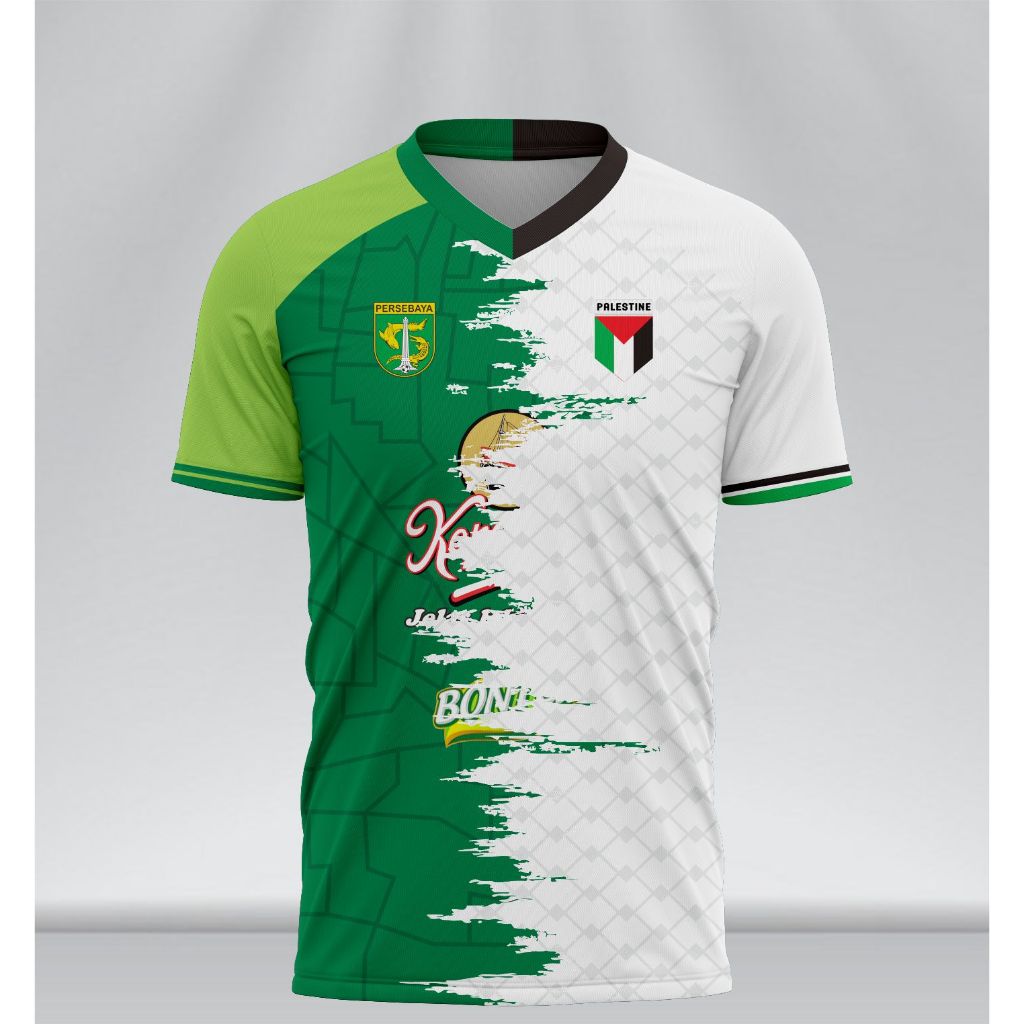 Jersey Persebaya X Palestina 2025