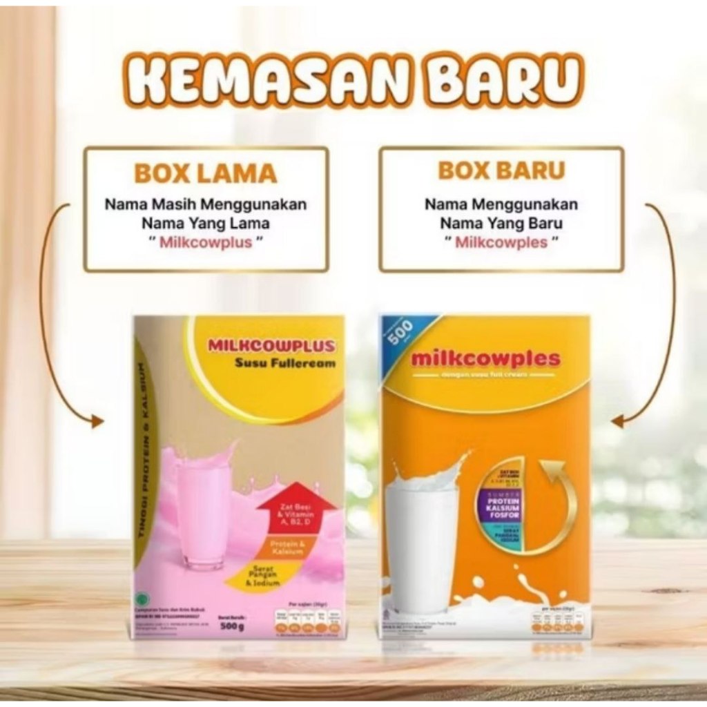 

Milkcow Annajah - MILKCOWPLES Susu Peninggi & Penggemuk Badan - MILKCOW PLESRasa Coklat 500gram