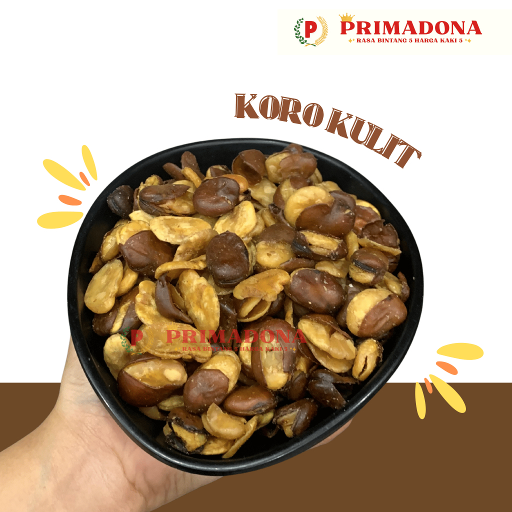 

SNACK CAMILAN KORO KULIT KILOAN 250GR 500GR - PRIMADONA SNACK