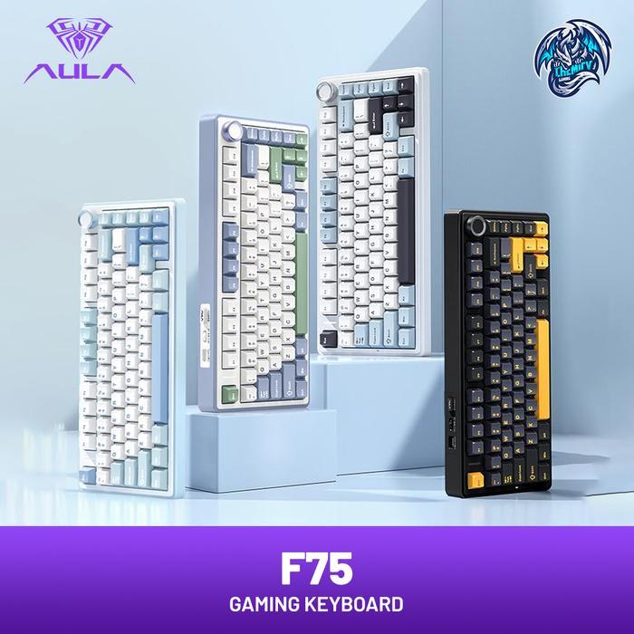 Aula F75 / F-75 Tri-mode Wireless Gaming Keyboard