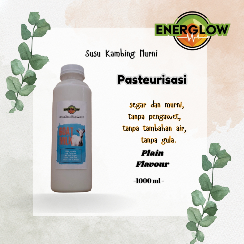 

susu kambing murni pasteurisasi 1000ml