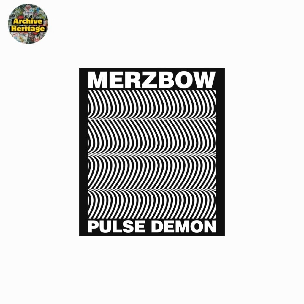 

sticker MERZBOW Pulse Demon japanese noise music project stiker