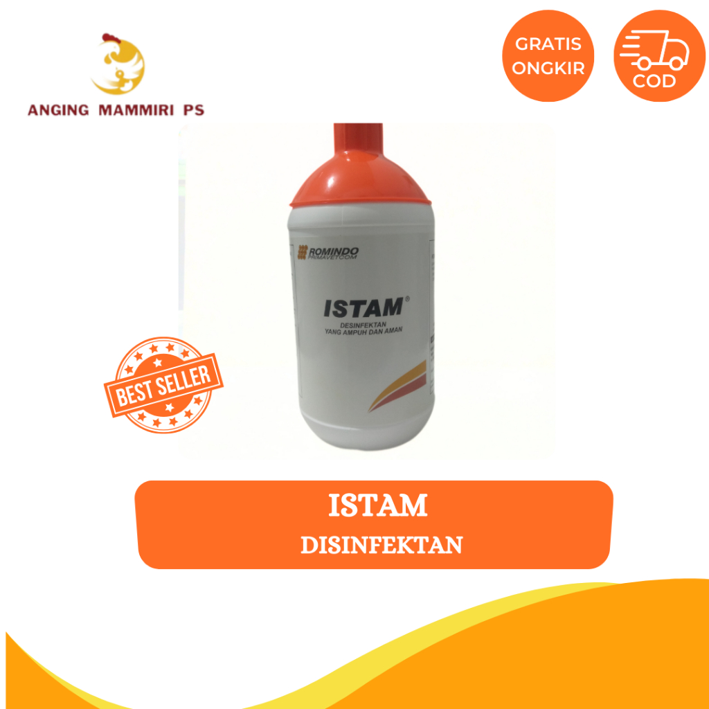 ISTAM 1 LITER -- CAIRAN DISINFEKTAN 1LITER