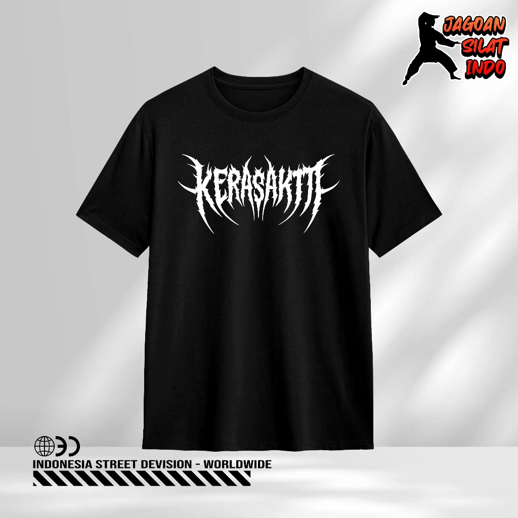 KAOS T-SHIRT IKSPI KERA SAKTI 1980 DESIGN METAL // KERA SAKTI METAL