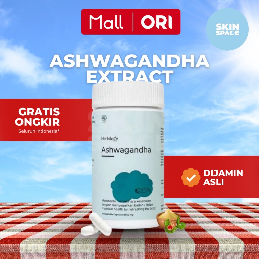 Herbilogy Ashwagandha 45 Kapsul aswaganda