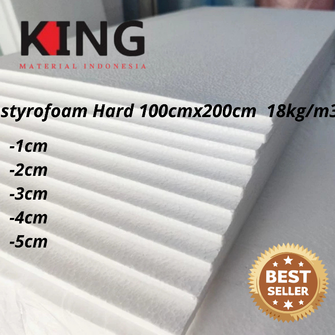 

Styrofoam 2cm Hard 100cmx200cm