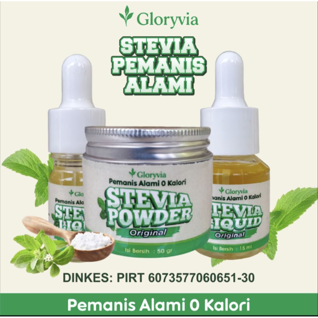 

Stevia Pemanis/Stevia Powder/Stevia Cair/Pemanis Alami