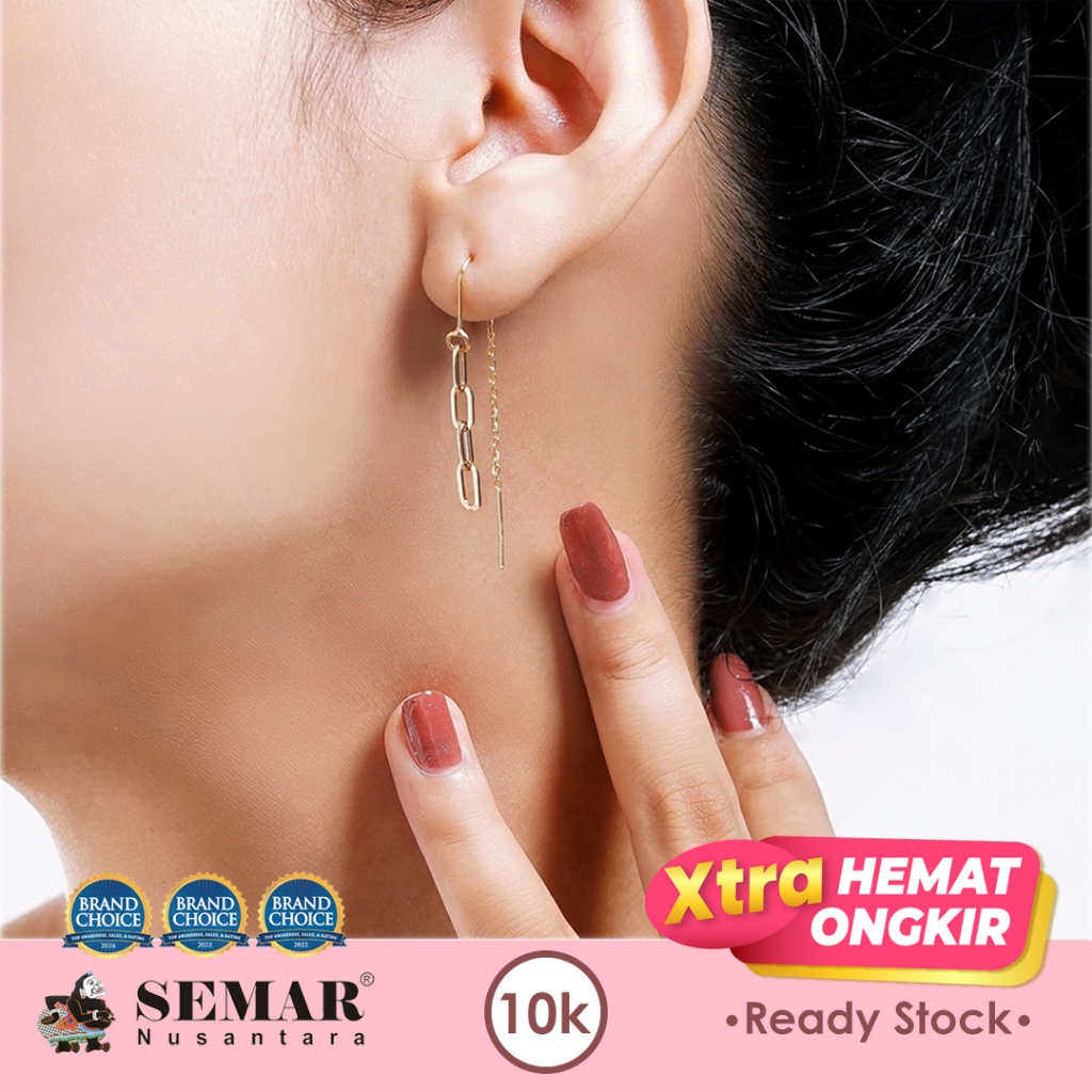 Anting Emas Naura Gold 10K Semar Nusantara