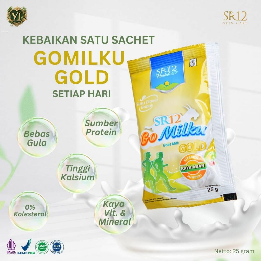 

Susu Etawa Gomilku Gold Sashet SR12