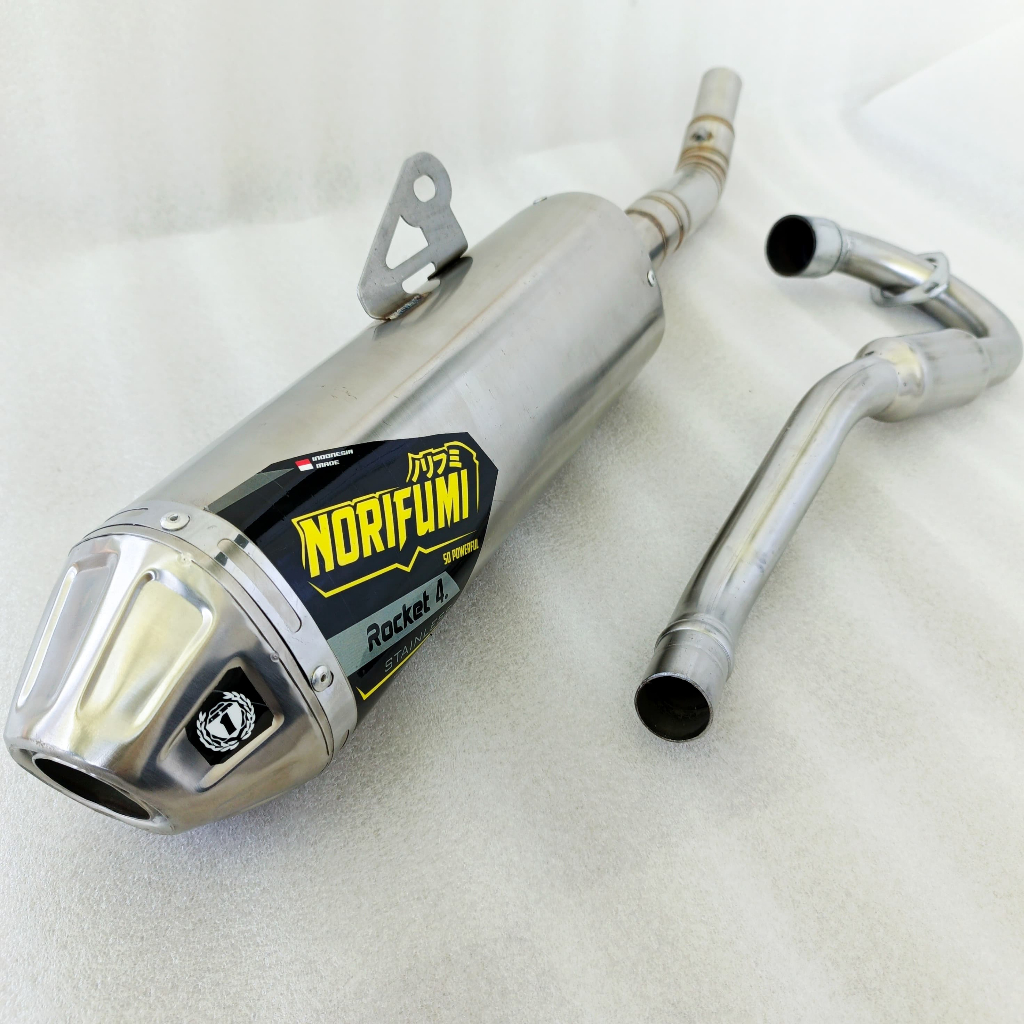 Norifumi Roket 4 Stainless Knalpot Yamaha WR 155
