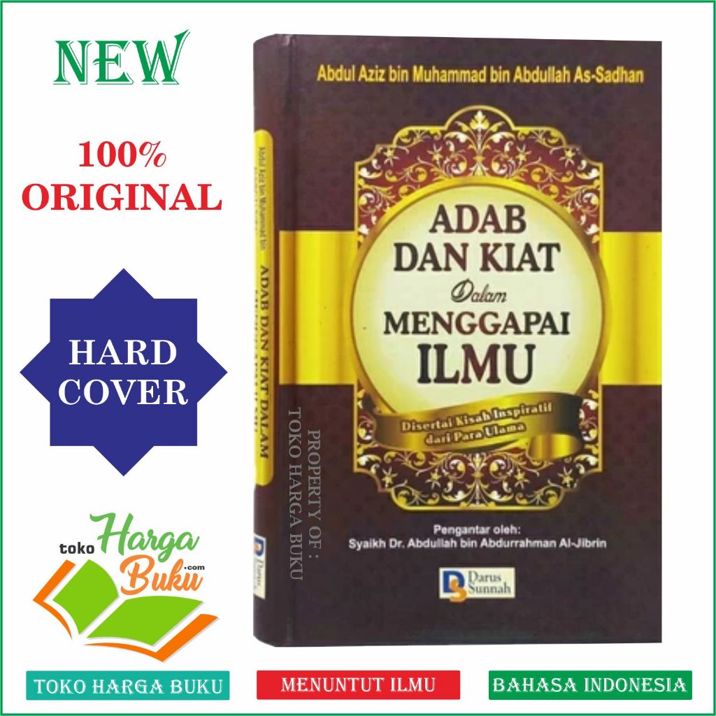 Foto Adab dan Kiat dalam Menggapai Ilmu Disertai Kisah Inspiratif dari Para Ulama ORIGINAL - Darus Sunnah