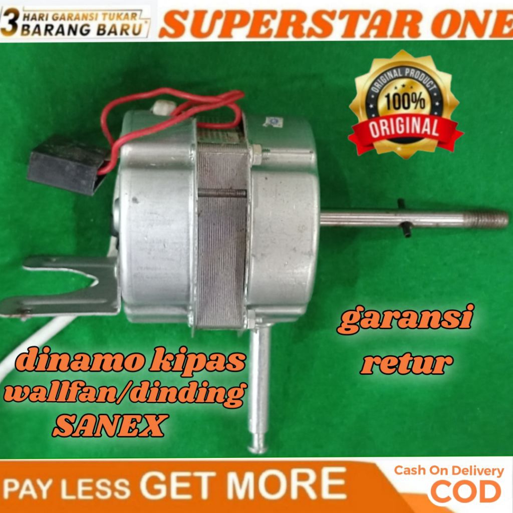 Dinamo/motor kipas angin wallfan/walfan/dinding sanex
