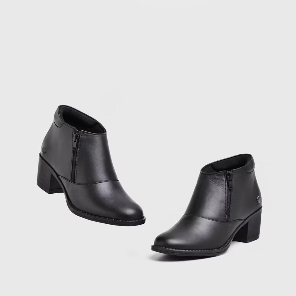 BHILGE BOOTS HITAM WANITA HEELS 5,5cm