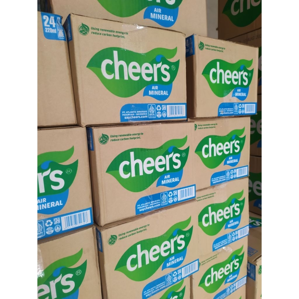 

Cheers Green Hijau Botol 220 ML Area Perak Surabaya