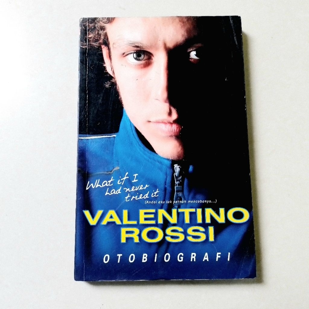 Buku Otobiografi Valentino Rossi Original