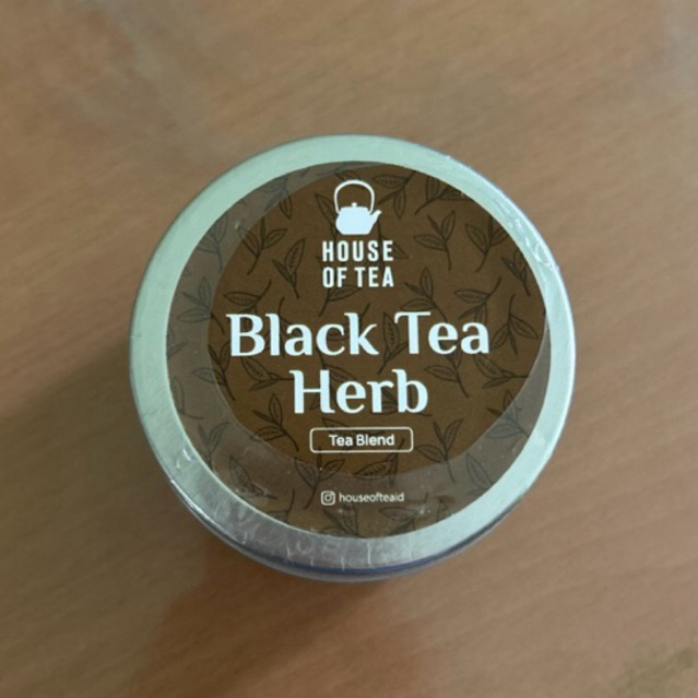 

(GRATIS HADIAH) House Of Tea — Black Tea Herb(Tea Blend)