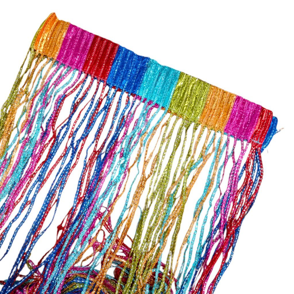 Tirai Gliter Pelangi /Tirai Rumbai / Tirai Dekorasi