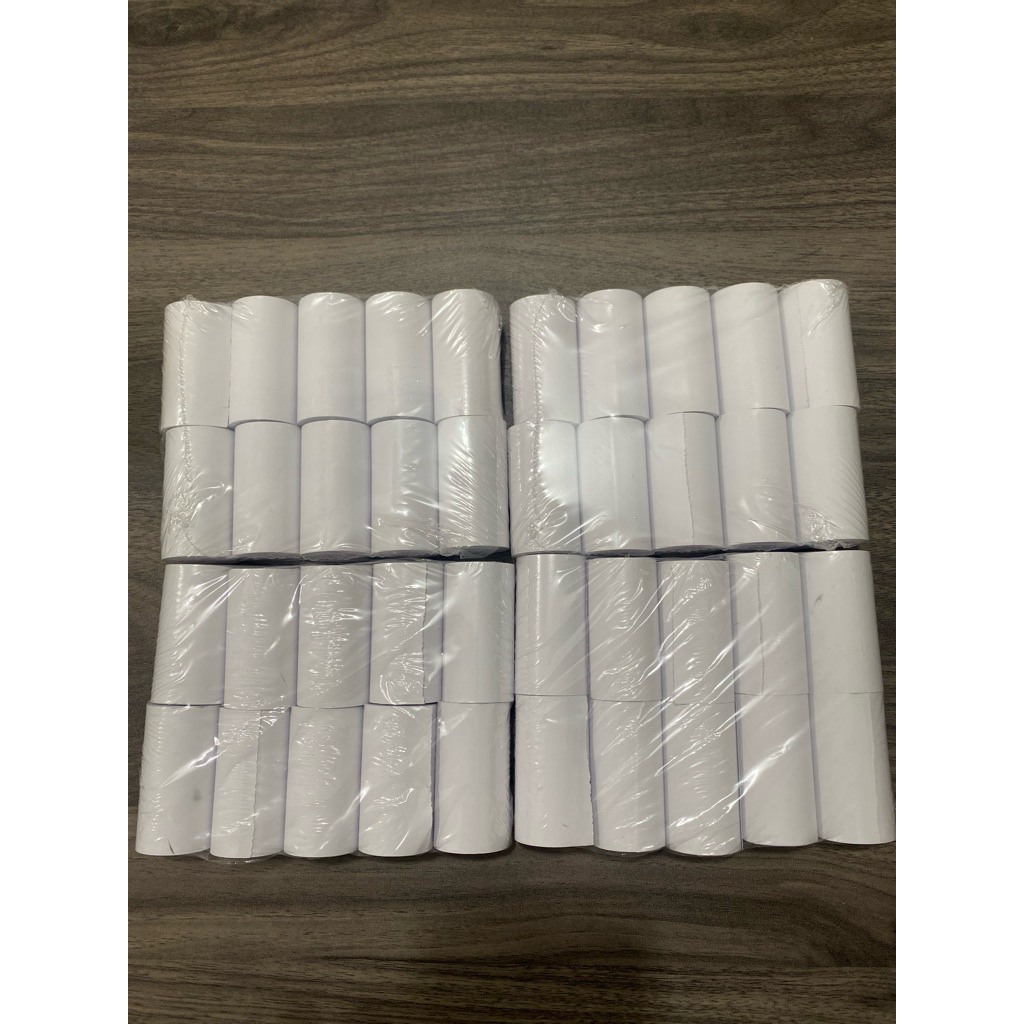 

10 ROLL KERTAS STRUK THERMAL PAPER ROLL 57x30 58x30 TERMAL EDC THERMAL PRINTER MINI BLUETOOTH 58MM CORELESS