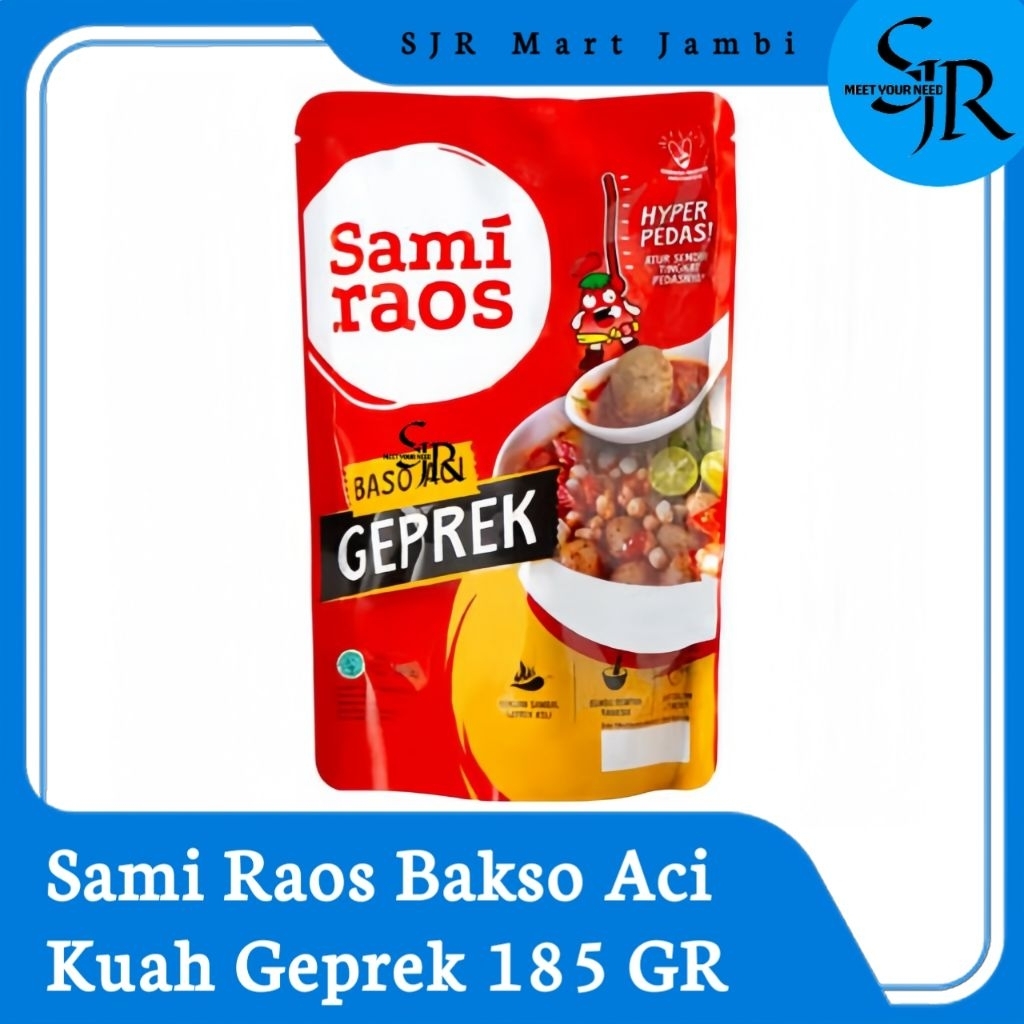 

[Instan] Sami Raos - Baso Aci Geprek 185gr