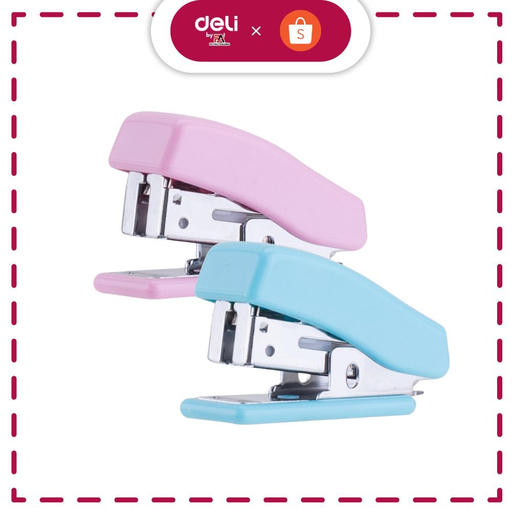 

Deli Stapler Mini E0353 FREE Isi Staples 24/6 Praktis untuk Kantor Sekolah