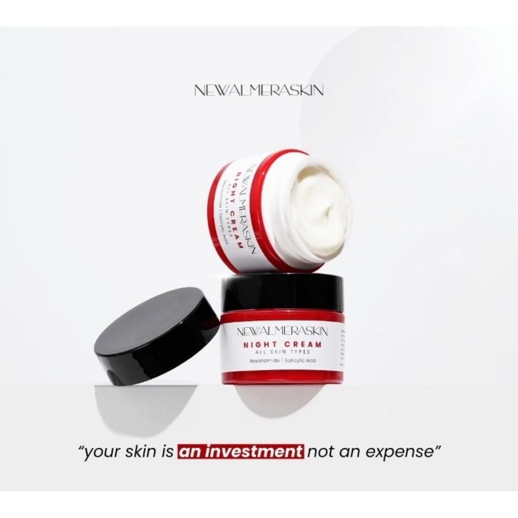 NIGHT CREAM NEW ALMERA SKIN/Cream malam New almera skin