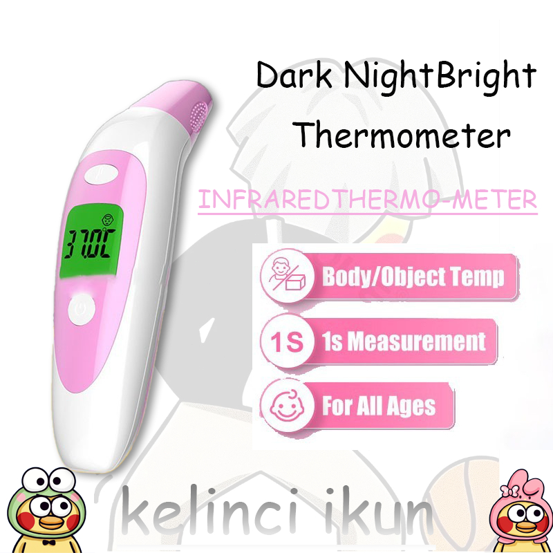 Thermometer Dahi Anak - Thermometer Infrared tanpa Sentuh Bayi & Anak, Mudah Digunakan, Bebas Air Ra