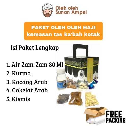 

PAKET OLEH OLEH HAJI UMROH TAS KABAH PREMIUM Untuk Hampers Oleh Oleh Tanah Suci Mekkah Praktis