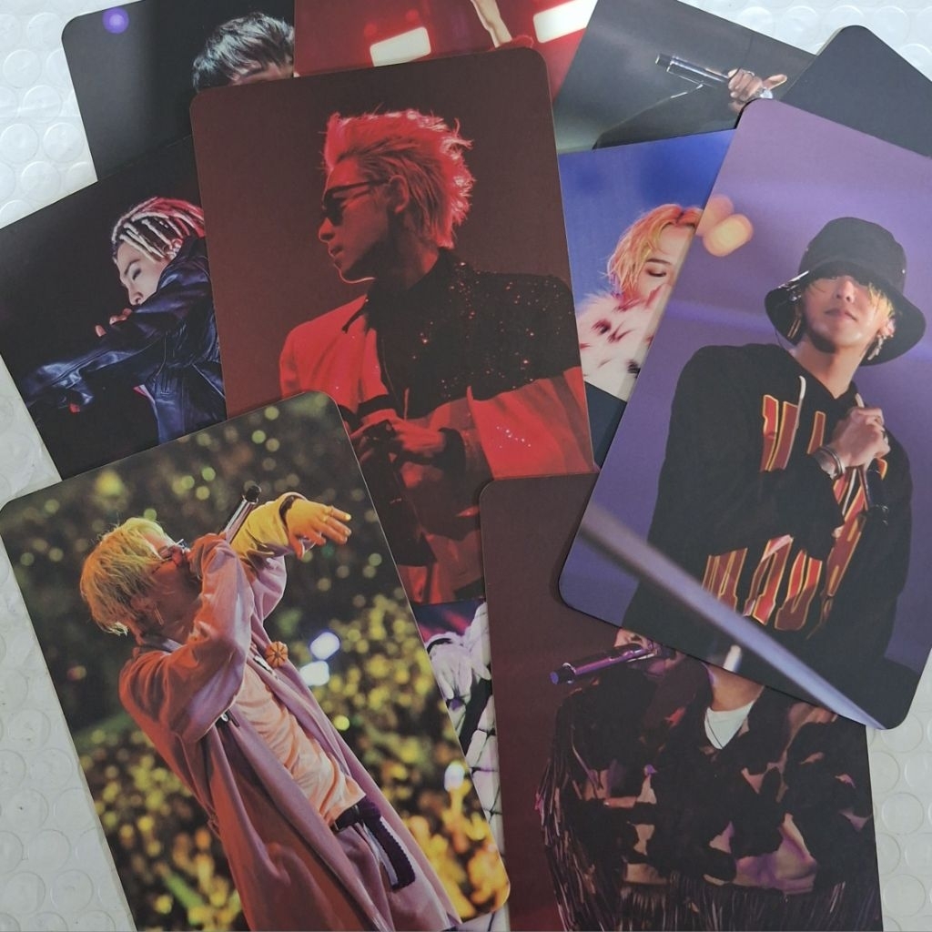 BIGBANG 0.TO.10 photocard ( bigsize )