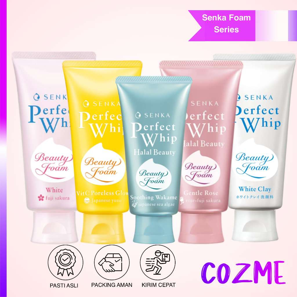 SENKA Perfect Whip Beauty Foam Series
