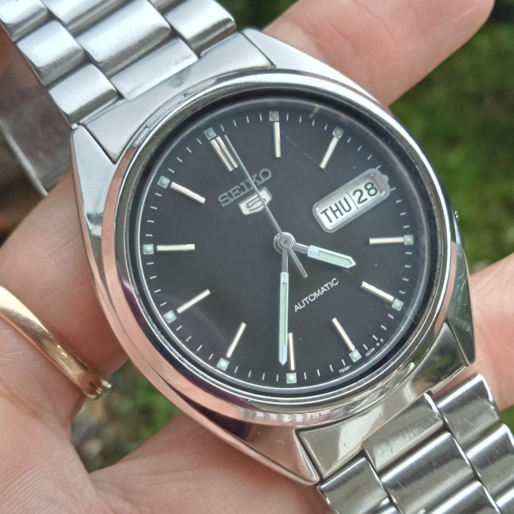 Seiko 5 Automatic Cal 7s26-3040 Black Dial