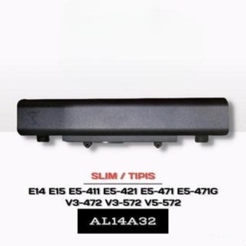 Baterai Laptop AL14A32 Baterai Laptop Aspire E14 E15 E5 E5-411 E5-421 E5-471