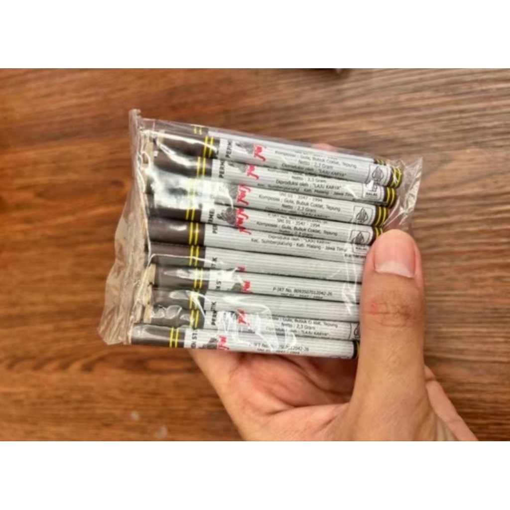 

permen stik coklat 20 pcs - 20 pcs permen stik coklat / permen stik fei fei/ permen stik / permen