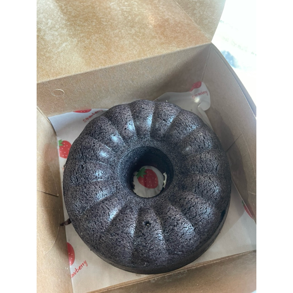 

bolu ketan hitam keju lumer