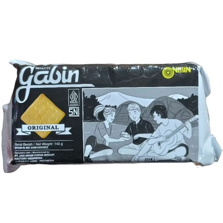 

Biskuit Gabin Nissin Original 140gr