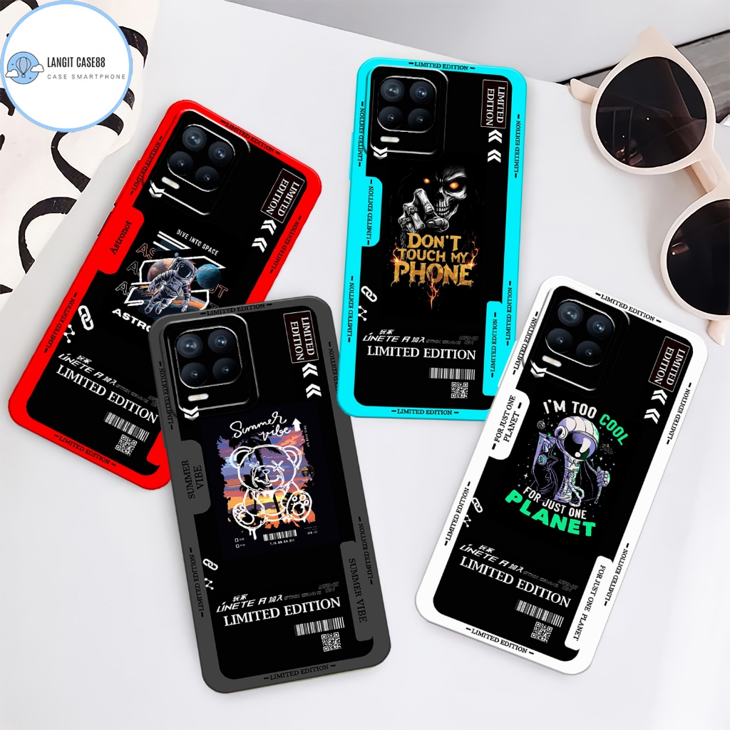 Softcase For REALME 8 Produk New Casing  Terbaru Warna Warni Series Terbaru - Pelindung Kamera - Cas