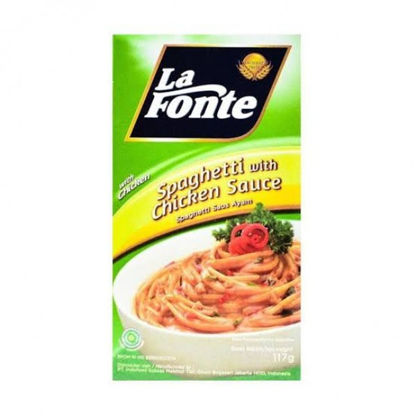 

La Fonte Spaghetti saus ayam 117 gr