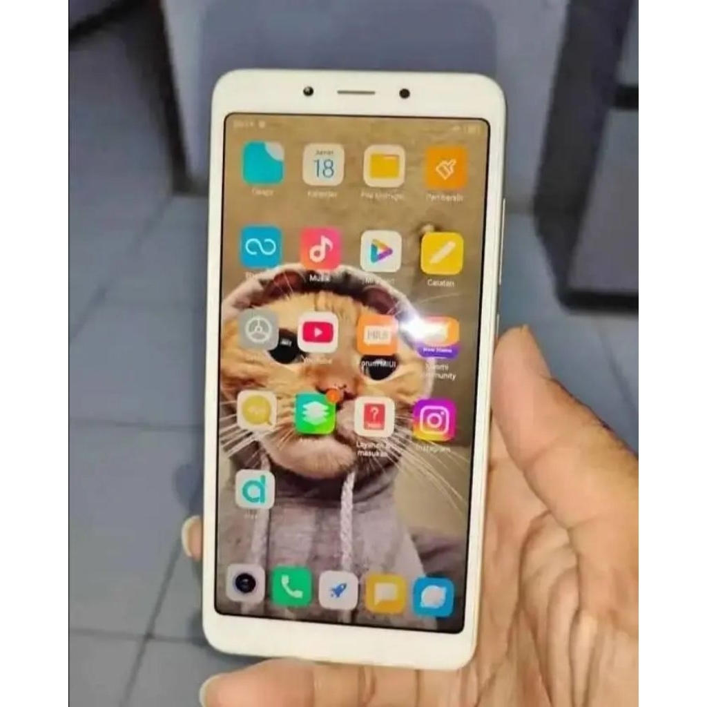 xiomi 6a termurah second ram 2/16gb cocok buat apa aja normal garansi dijamin aman dan amanah siap p