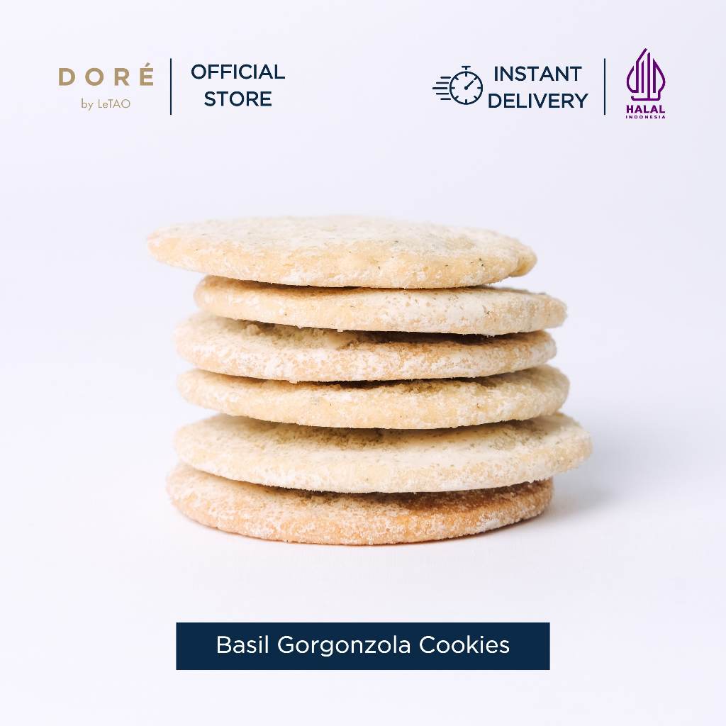 

Basil & Gorgonzola Cheese Cookies