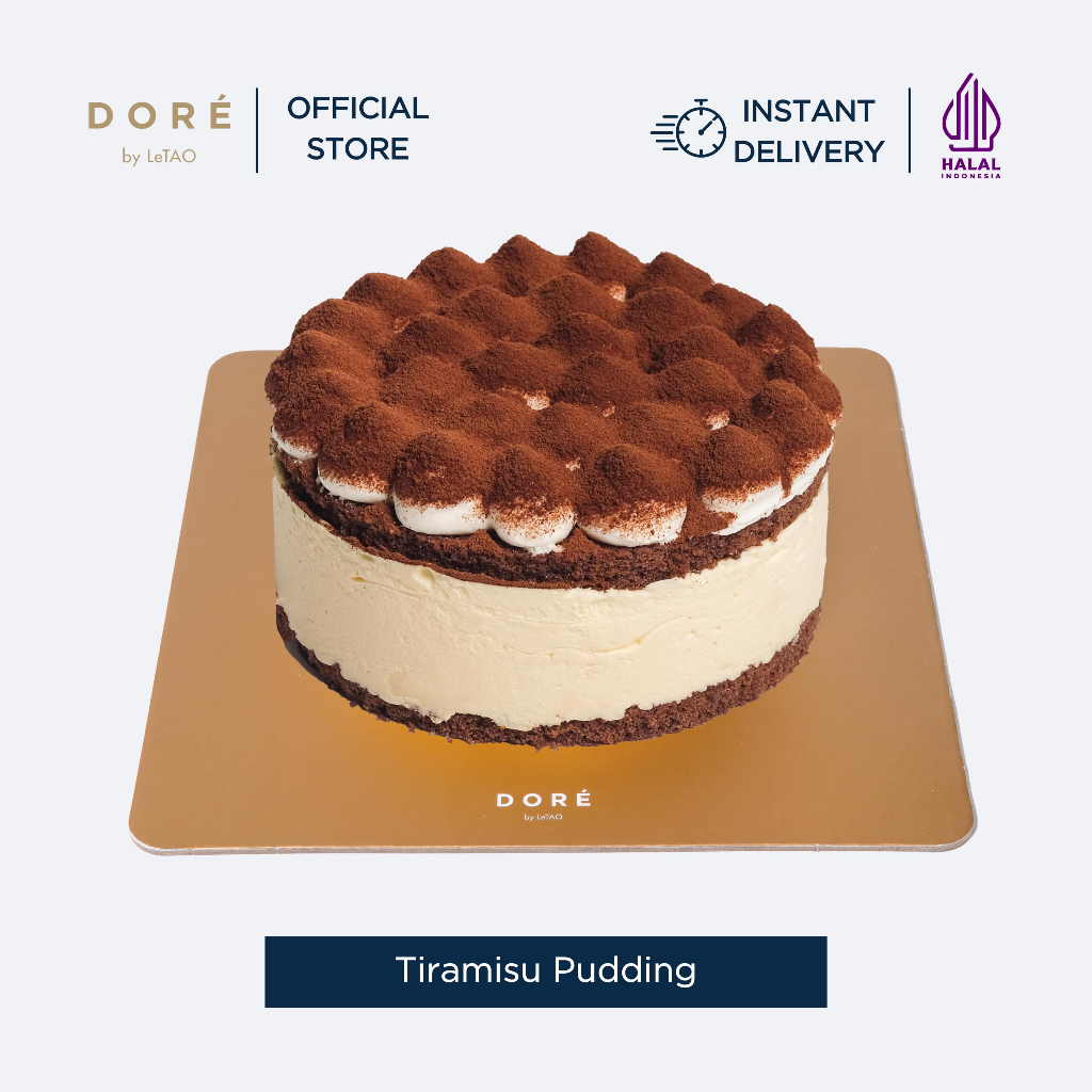 

DORE by LeTAO Tiramisu Pudding Cake