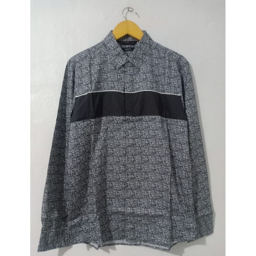 Kemeja Katun Sieg Fahrenheit M Slim