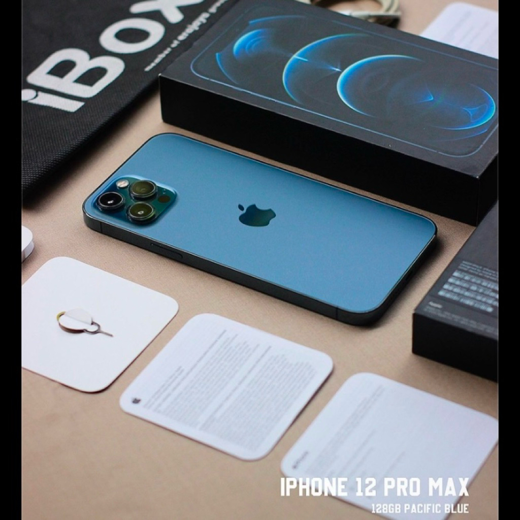 iPhone 12 Promax 256GB 128GB iBox Resmi Original