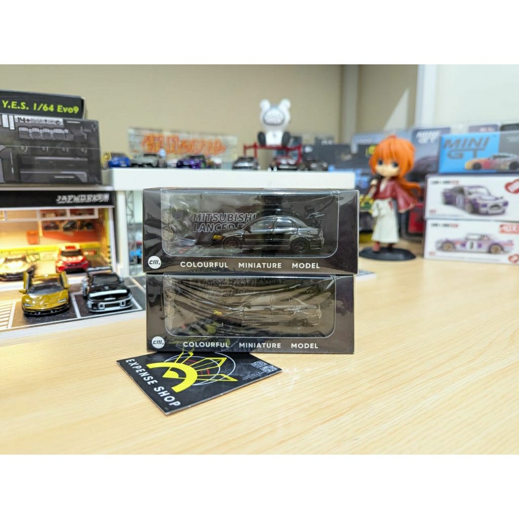 CM Model Mitsubishi Lancer Evolution IX Black IX28