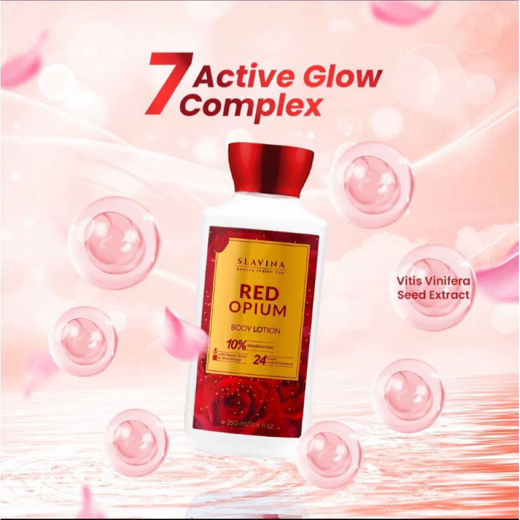 SLAVINA Body Lotion Series - Body Care / Lotion Wangi Melembapkan Slavina