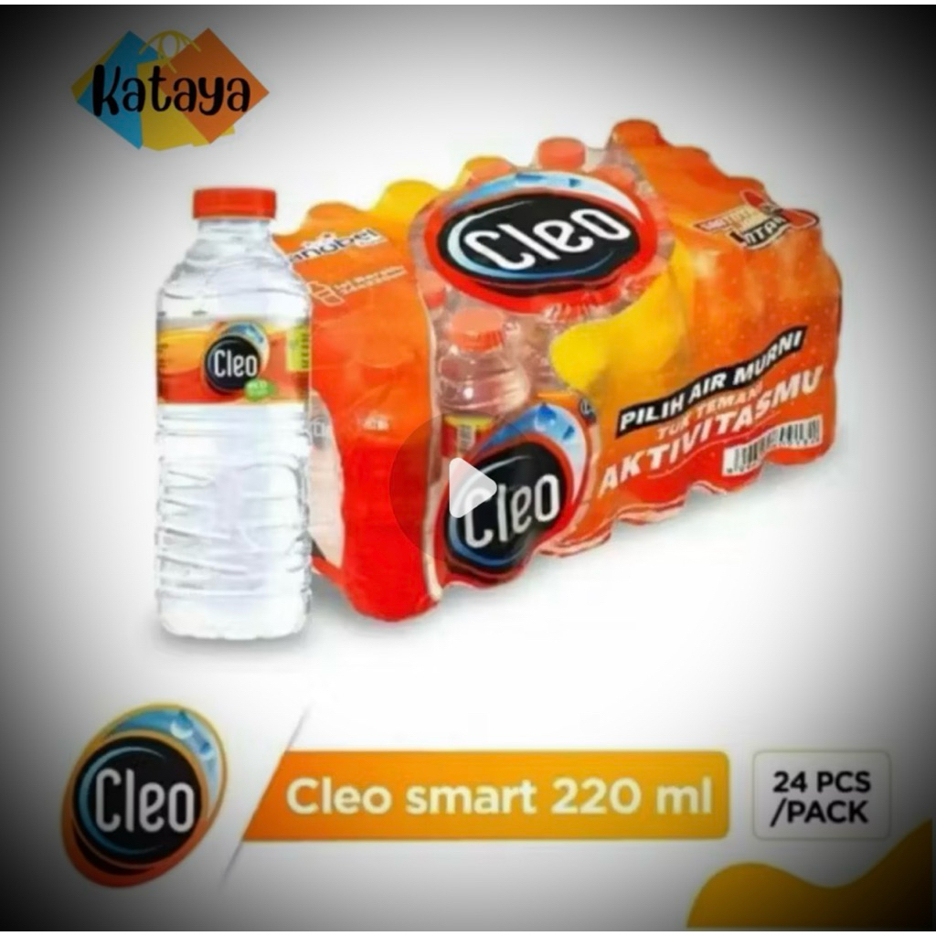 

Air murni Cleo smart 220ml isi 24 botol